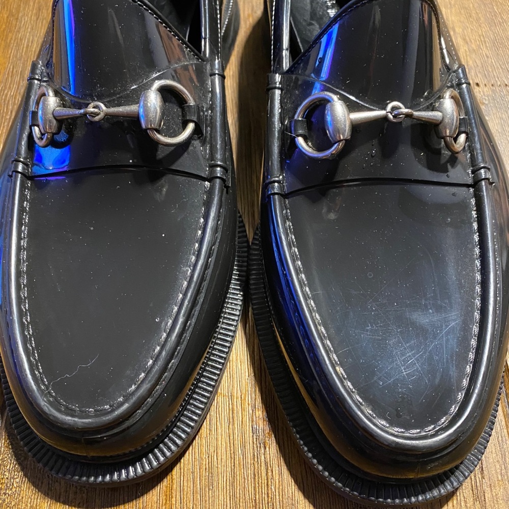 Gucci Rubber Loafers